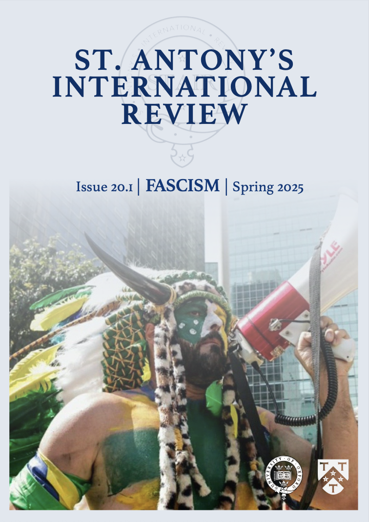 					View Vol. 20 No. 1 (2024): Fascism
				